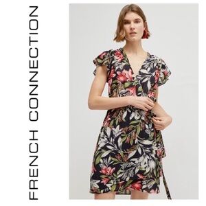 French Connection Floreta Wrap Dress